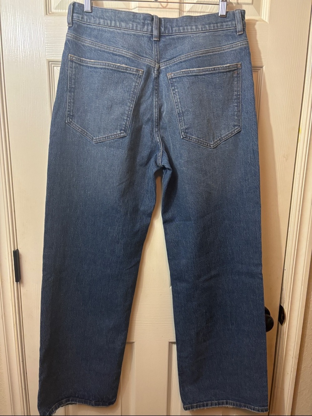 Madewell Perfect Vintage Wide-Leg Blue Jeans NWT - Picture 6 of 10